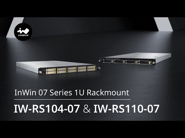 InWin 07 Series 1U Rackmount｜IW-RS104-07 & IW-RS110-07
