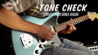 Video thumbnail for TONE CHECK: Fender Player Series Jaguar Demo | No Talking by Cream City Music