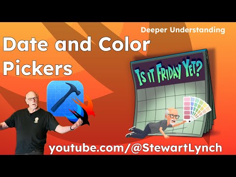 SwiftUI DatePicker and ColorPicker Deep Dive (Ranges, Styles, Optional Dates, UIKit Color Picker) thumbnail