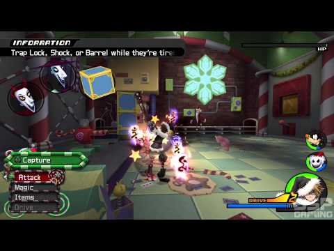 Kingdom Hearts 2 Final Mix HD playthrough pt117 - Trouble in Christmastown