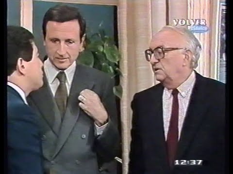 Minguito con Mariano Grondona y Bernardo Neustadt (Supermingo - 1987)