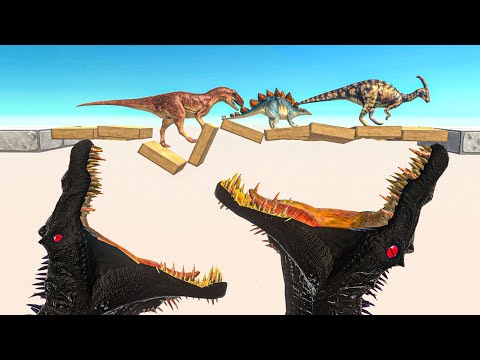 DEATH BRIDGE Who Can Fall? ► Animal Revolt Battle Simulator
