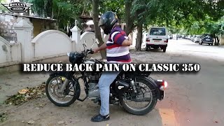HANDLE BAR FOR ROYAL ENFIELD CLASSIC 350 : REDUCE PAIN WHILE RIDING A BULLET