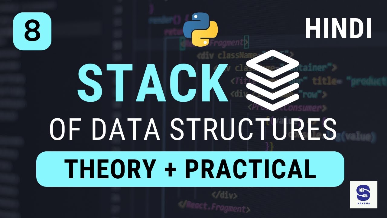 What is Stack ADT + Python Practical Implementation | Python Data Structure | CS TechTube