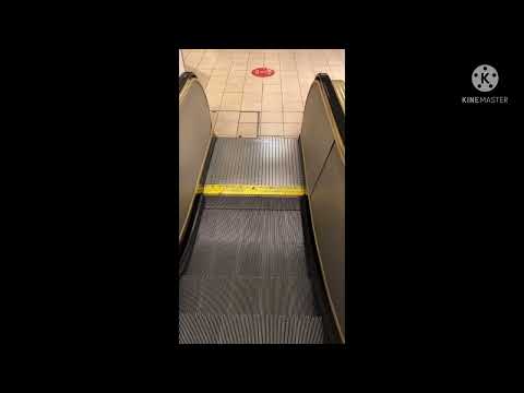 Vintage Montgomery Escalators At Macys Sherwood Mall, Stockton, CA