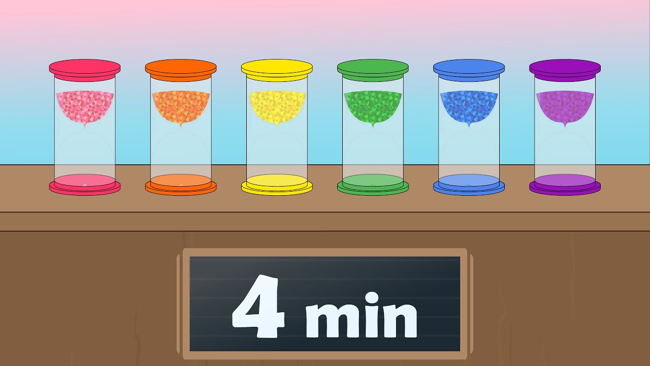 4 Minute Timer (Rainbow Sand)