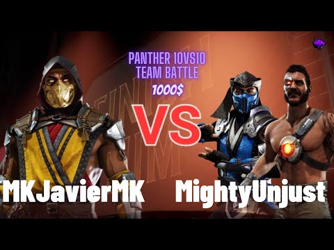 MK11 - I COOKED WELL - FT3 Vs MightyUnjust in the EU 10Vs10 NA PANTHER TEAM BATTLE
