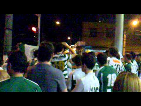 CORITIBA CAMPEÃO SÉRIE B 2010 - Comemoração na Av. Batel (Gol de Douglas, Grêmio x Atlético)