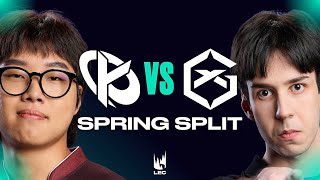 KC vs GIANTX, UN MATCH POUR LA PREMIÈRE PLACE (LEC Spring Split 2026)