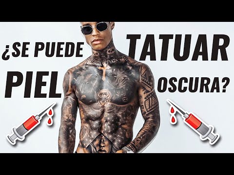 TATUAJES en PIEL MORENA: ¿Color o blanco y negro?