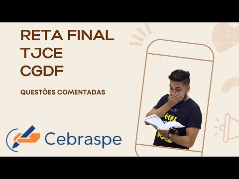 RETA FINAL CGDF, CNMP E TJES (CEBRASPE) AULA 2