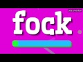 FOCK HOW TO SAY FOCK