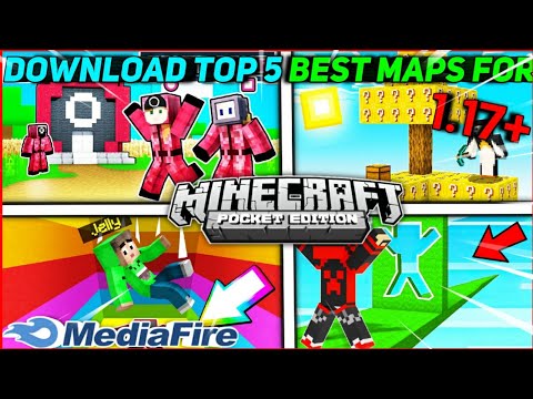 Top 5 maps for minecraft pe 1.17 ! best maps for minecraft pe | top 5 maps for minecraft