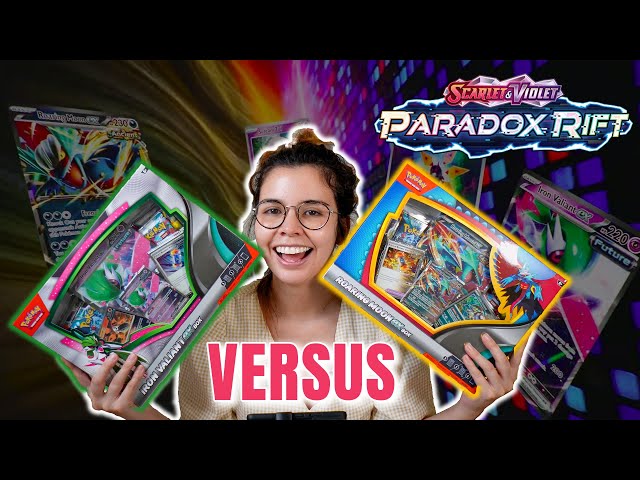 Vídeo relacionado con Pokemon - Iron Valiant ex 261/182 - Paradox Rift - Hyper Rare - Lámina dorada - Tarjeta individual