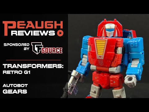 Video Review: Transformers Retro G1 - Autobot GEARS