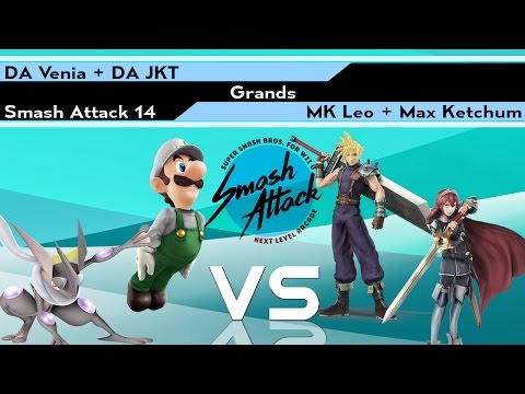 Smash Attack 14 - [Grands] MK Leo + Max Ketchum vs DA  Venia + DA  JKT