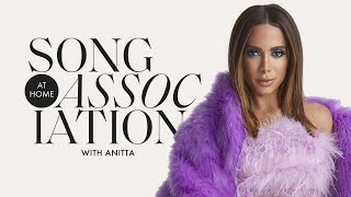 Anitta Sings Rihanna, Shakira, and &quot;Rosa&quot; in a Game of Song Association | ELLE