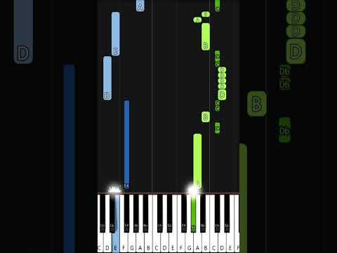 Il Veille Sur Moi | EASY PIANO TUTORIAL BY Extreme Midi #pianotutorial #pianolessons