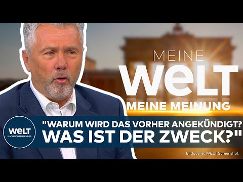 MEINE WELT - MEINE MEINUNG: Blitzermarathon! "Verstehe ich nicht!" US-Journalist irritiert!