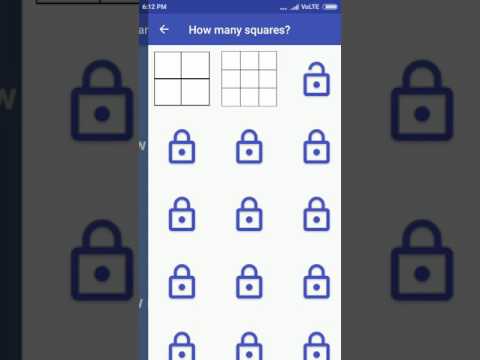 How many squares and triangles Video