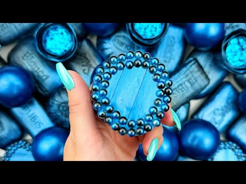 Relaxing ASMR Soap Art: Crushing Colorful Soap, Cutting cubes, and Creating with Glitter and Foam!