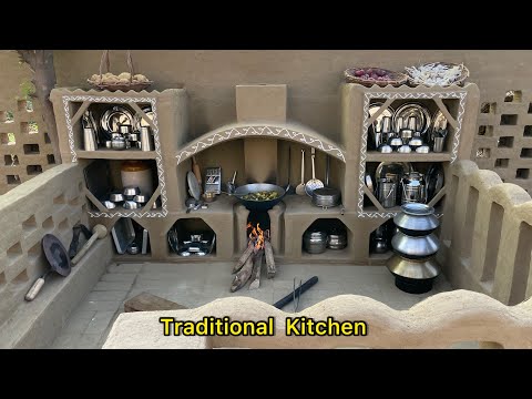 Traditional kitchen set making |mitti ka chulha making at home | chulha making for Outdoor Cooking