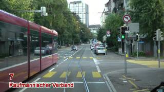 preview picture of video 'Strassenbahn Bern linia 7'