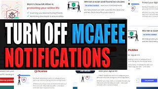 Get Rid Of McAfee Pop Ups! How To Stop McAfee Pop Ups In Windows 10/11