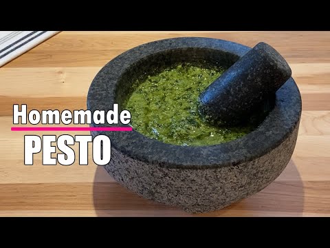 Homemade Pesto Recipe - How to Make Pesto at Home