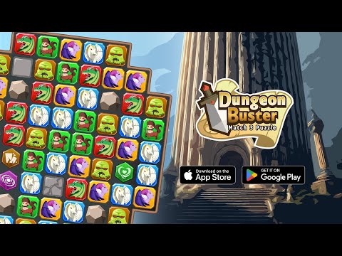 Dungeon Buster: Match 3 Puzzle video thumbnail