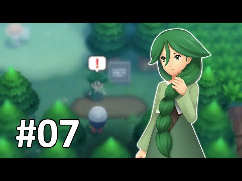 Pokemon Shining Pearl 100% Pokedex - Part #07: Through Eterna Forest
