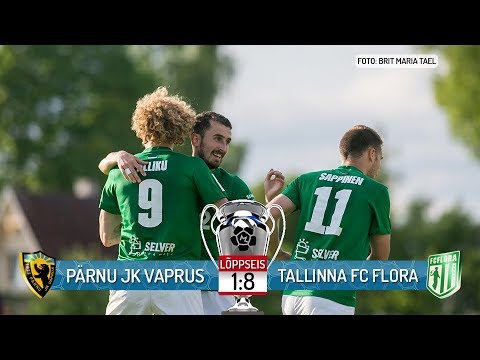 22. voor 2017: Pärnu JK Vaprus - Tallinna FC Flora 1:8 (1:5)