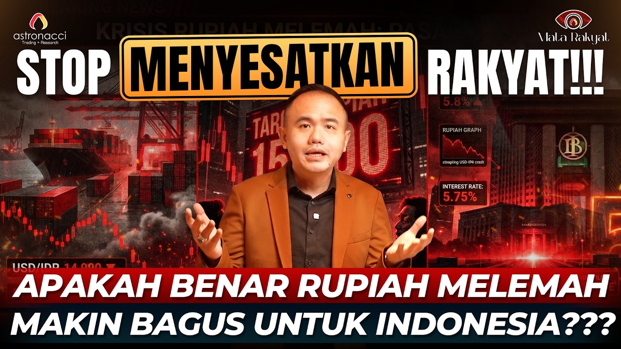 STOP SESAT!! RUPIAH MELEMAH MAKIN BAGUS?? INI SWEET SPOT RUPIAH