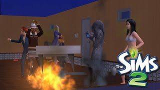 🏡  I Tried The Asylum Challenge (My Way) Pt.2  | Sims 2 No Commentary Gameplay
