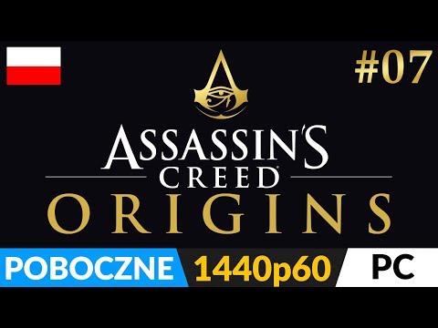 ASSASSIN'S CREED ORIGINS PL 🏺 odc.7 (#7 poboczne - live) 🔔 J.Mareotis: Misje i eksploracja na 100%