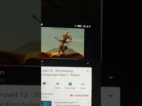 Simonladdin part 12-the amazing and all-powerful king Julian (part 1 a friend like me)