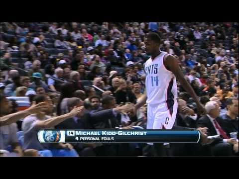 Paul George - 2 points vs Bobcats Full Highlights (2014.03.05)