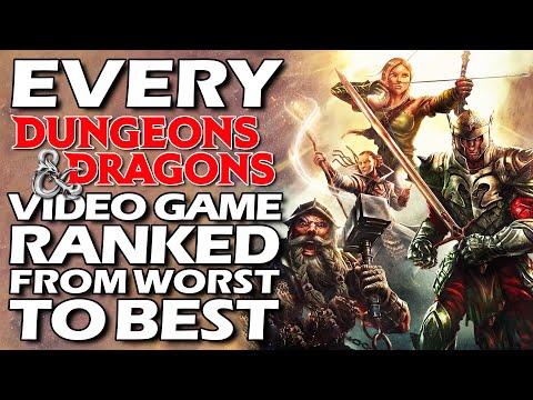 Every Dungeons & Dragons Video Game Ranked From WORST To BEST