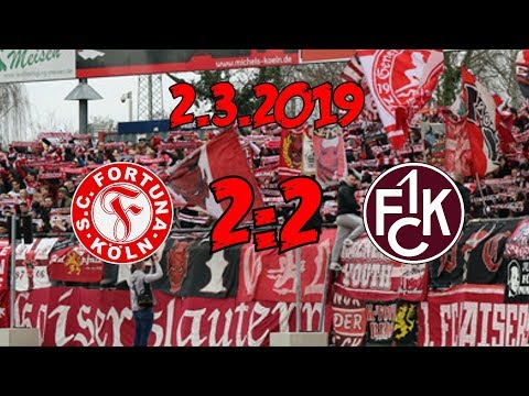 S.C. Fortuna Köln 2:2 1., FC Kaiserslautern - 2.3.2019 - Wieder nur eine Punkteteilung...