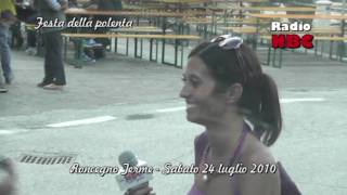 preview picture of video 'RADIO  NBC - FESTA DELLA POLENTA A RONCEGNO TERME (TRENTO)'