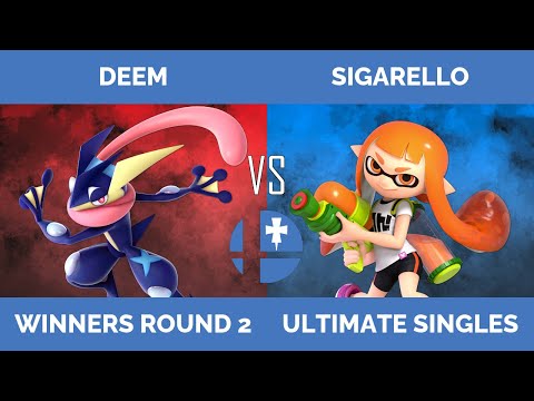 RogaSmash 204: SSBU Winners R2 – Deem (Greninja) vs Sigarello (Inkling)