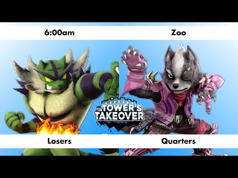 Loser's Quarters: 6:00am (Incineroar) vs Zoo (Wolf) - The Tower's Takeover #5