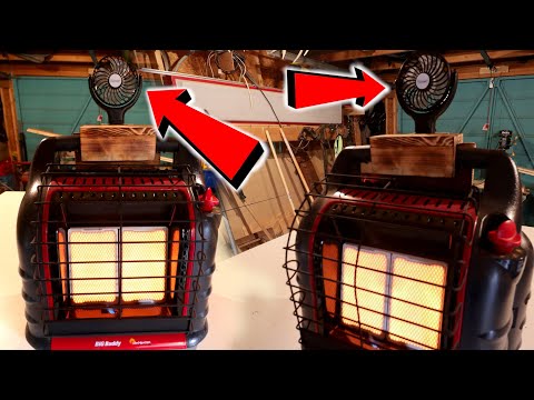 Mr. Heater BIG Buddy FAN Upgrade! Big Buddy FIX! How To Upgrade To Fan