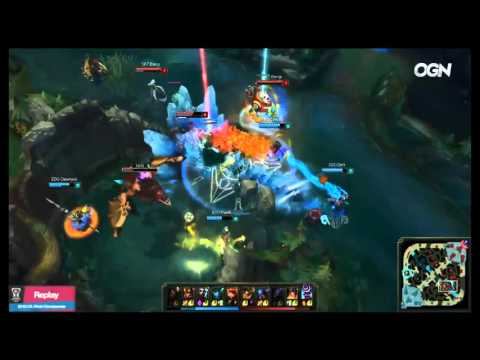 LOL 롤드컵 EDG vs SKT T1(Pawn vs Faker)