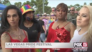 PRIDE festival held in North Las Vegas Park