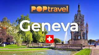 GENEVA, Switzerland 🇨🇭 - Morning Stroll - 4K
