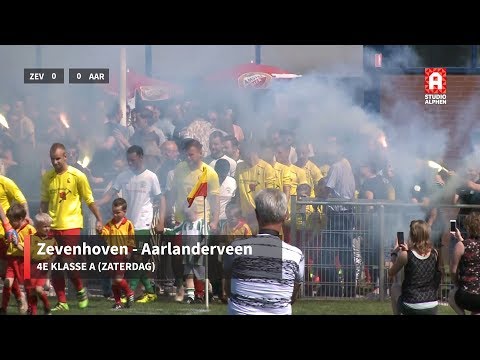 Samenvatting kampioenswedstrijd Zevenhoven - Aarlanderveen inclusief rondrit en huldiging