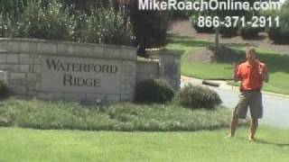 preview picture of video 'Waterford Ridge Subdivision Video Lake Keowee Waterfront Real Estate Mike Roach Top guns Realty'