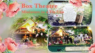 Miniature in a Tin Can?! Box Theatre: Countryside Notes Miniature Tutorial