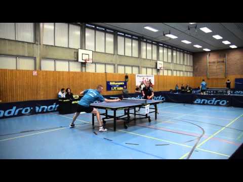 Tafeltennis Bundesligen 3 Robin Malessa - Laurens Tromer